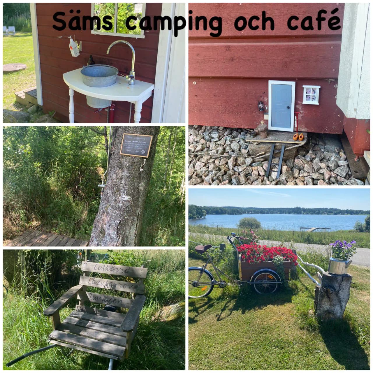 Din naturnära oas vid sjön – Säms camping & café, där äventyr och avkoppling möts i perfekt harmoni!