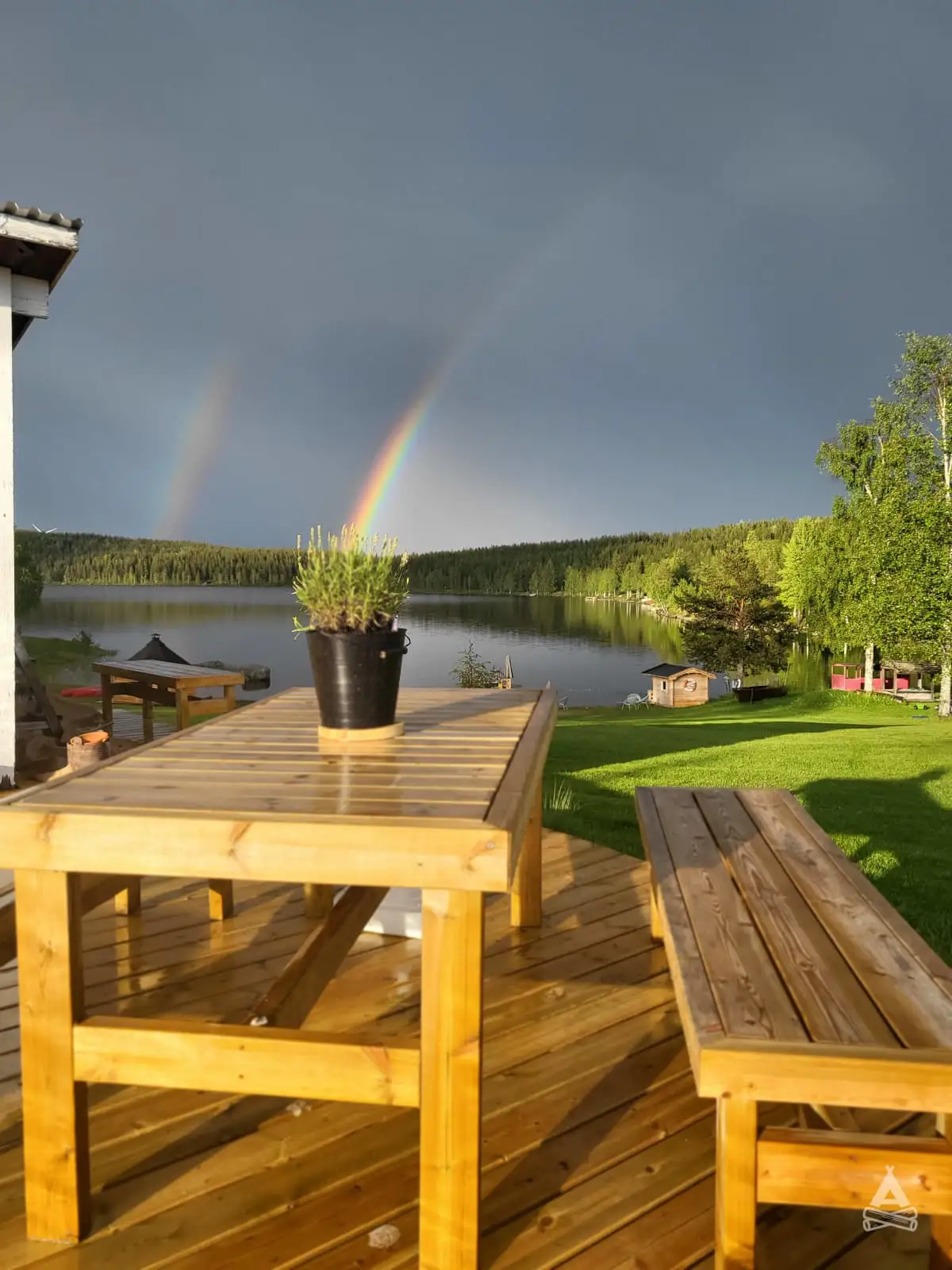 Upplev frid och äventyr vid Rödvattnet Camping i Västernorrland – naturens magi och komfort förenade!