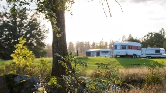 Upptäck stillheten i Bjorsbo – gömd bland Smålands skogar och sjöar, dina drömmars naturflykt väntar. Boka nu! 🌲✨