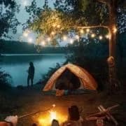 Stressfri camping bland magiska naturupplevelser vid Stora Börs sjö – Camp Grinsby ett äventyrsland för alla smakriktningar.